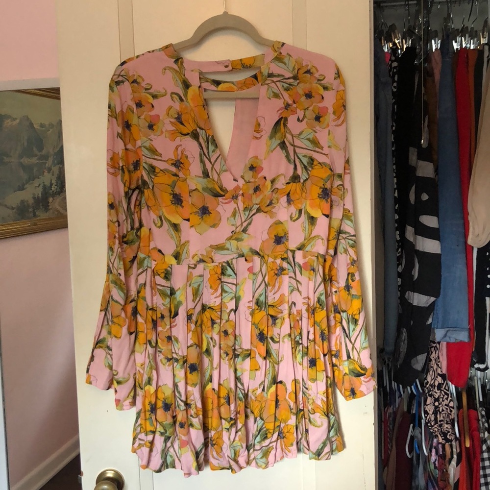 Free People Tegan babydoll mini dress - Picture 4 of 8